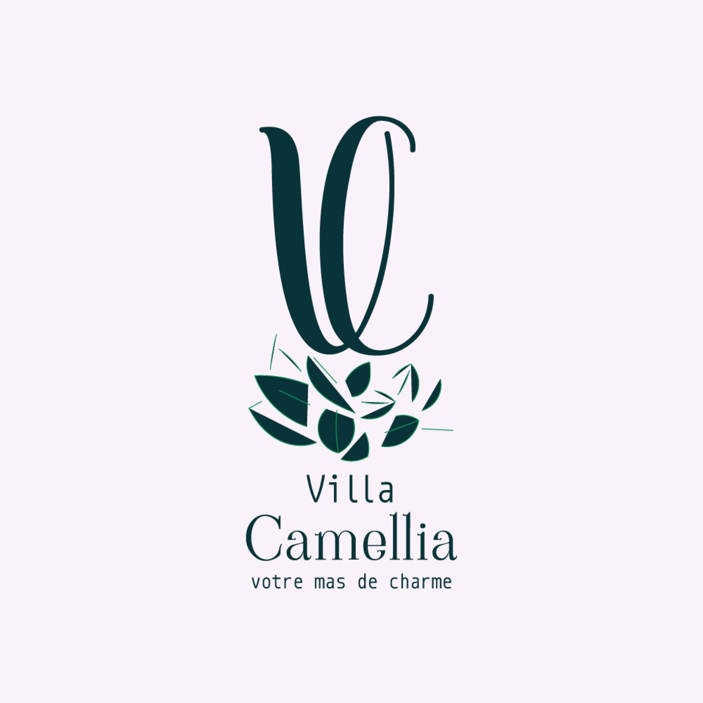 Villa Camellia logo redesign - image of the logo